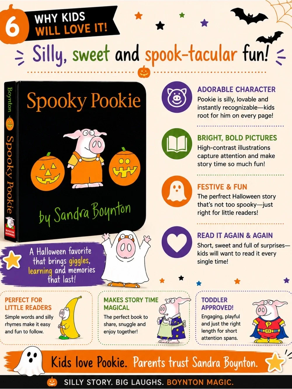 Spooky spookier by Sandra Boyton
